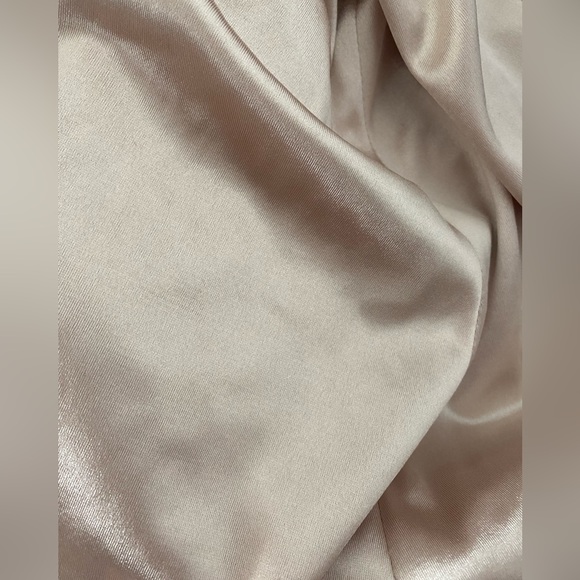 Portia & Scarlett champagne mermaid gown sz 4 - Picture 3 of 3